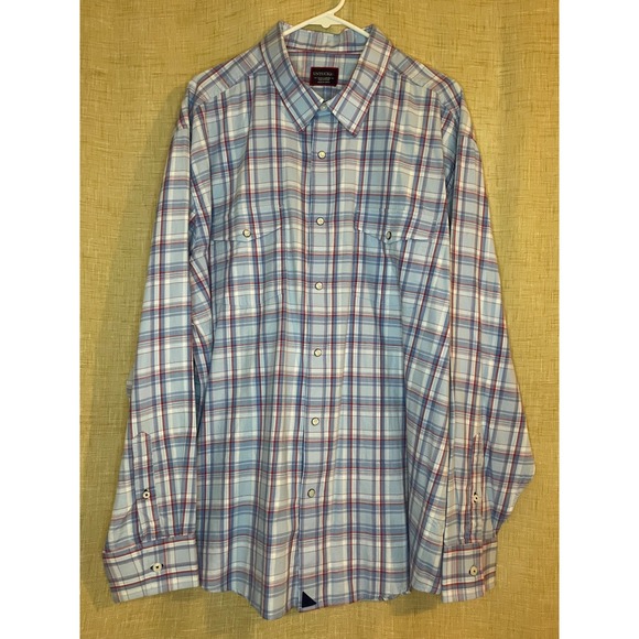 UNTUCKit Plaid Shirt Button Down‎ Long Sleeve Casual XXX-Large - Picture 1 of 11